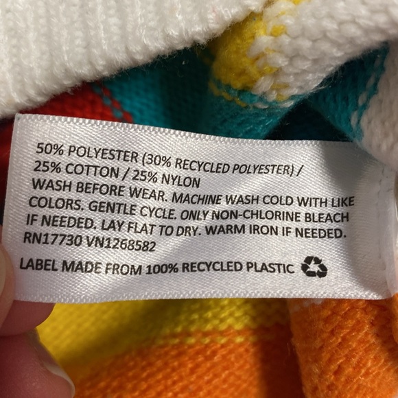 Lego bricks crew neck sweater color block unisex gender neutral large - Picture 6 of 7